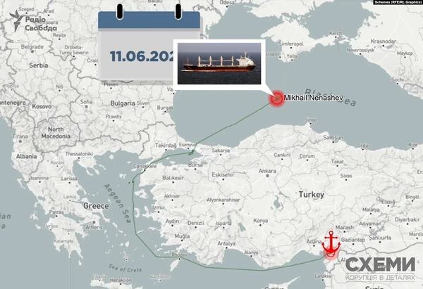 Одне з таких суден – «Михайло Ненашев» 