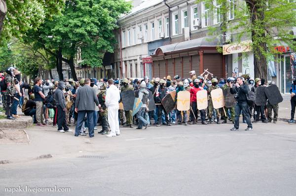 столкновения в одессе