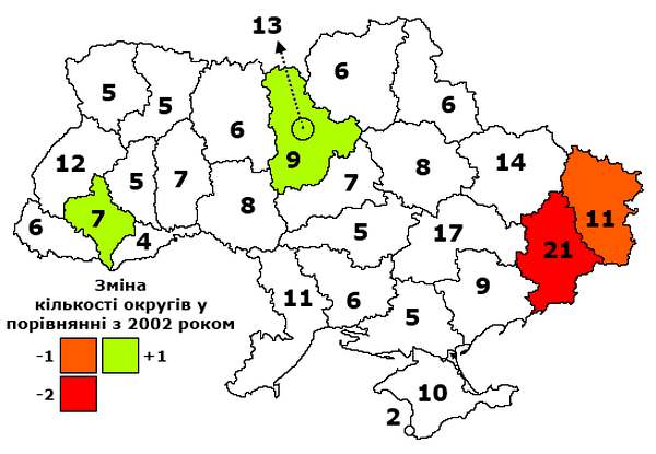 Высокая смертность на Востоке приводит к уменьшению избирательных округов в регионе