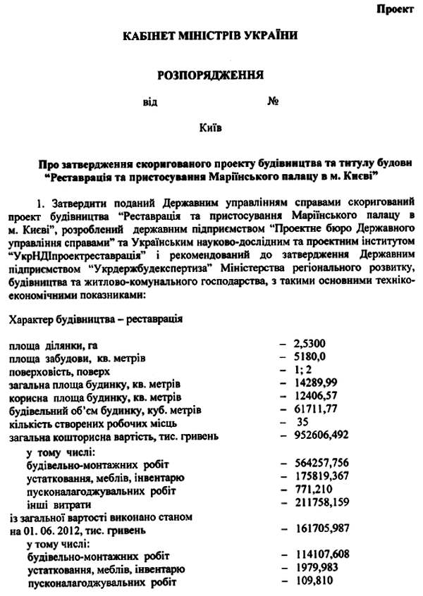 Дворец для Януковича в стремительо нищающей стране