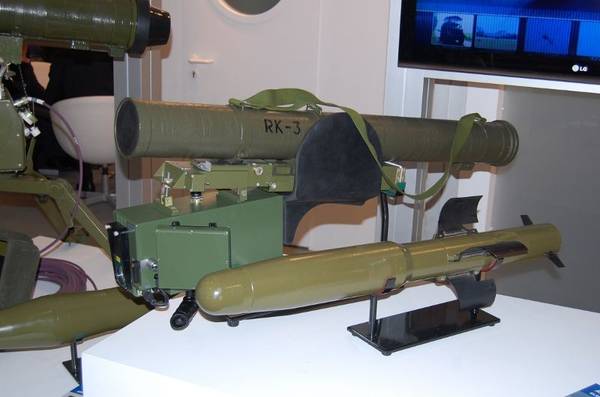 ПТРК РК-3 "Корсар" с ракетой Р-3