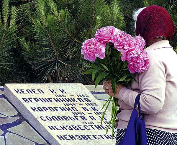 На мемориальном комплексе памяти жертв новочеркасской трагедии