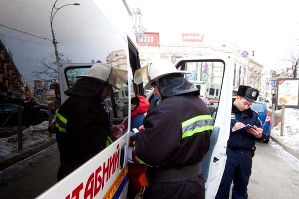 Киев: взрыв газового баллона в ресторане «Апрель» 